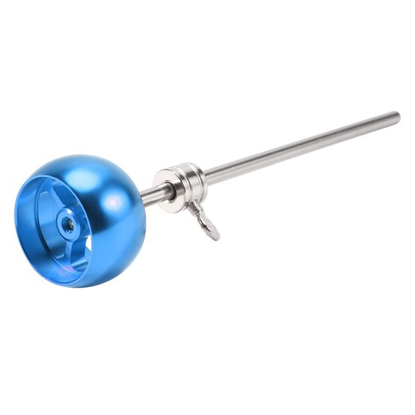 Aluminum Alloy Bass Drum Pedal Beater Kick Drum Foot Pedal Blue