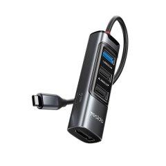 Type-C Multifunction Hub Adapter Docking Station-Yesido-HB23