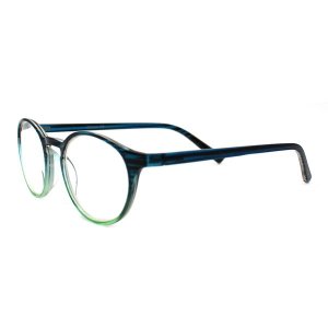 X-Tra Vision Round Reading Glasses - Genji - Blue/Black
