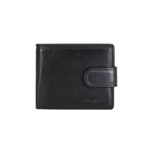 Jekyll and Hide - Oxford Black Billfold Wallet with Coin Pocket