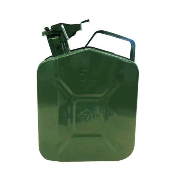 MTS - Metal Jerry Can - 5 Litre - Green