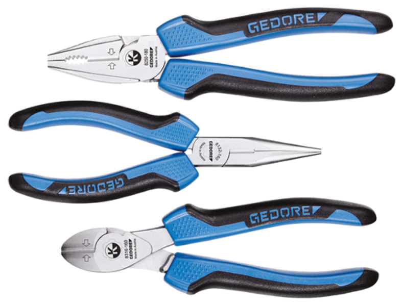 Gedore - S 8003 JC Plier Set - 3 Piece