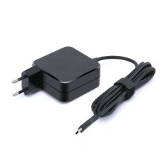 45W USB-C Type C Laptop Power Adapter Charger - Black Wall Plug