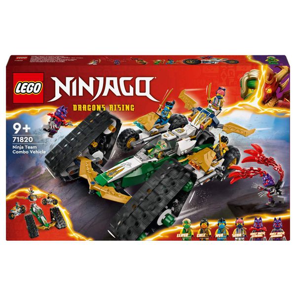 LEGO® - Ninjago® Ninja Team Combo Vehicle 4-in-1 Toy - 71820