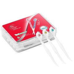 24 Mini Disposable Toothbrushes Travel Brushes Toothpaste Toothpick