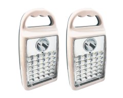 40 Led Lithium ion/LifePo4 Recheargable Emergencey Light Pack of 2