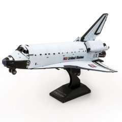 Metal Earth-Space Shuttle Discovery - White
