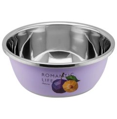 Plum Stainless Steel Whipping Bowl - 28 cm