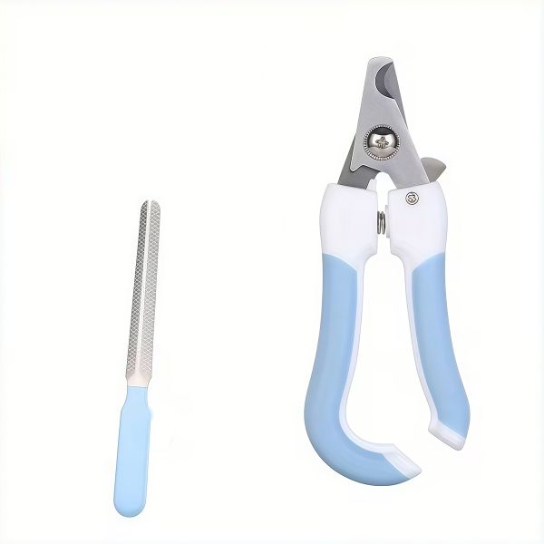 Pet Stainless Steel Pet Nail Clipper With Nail file Set