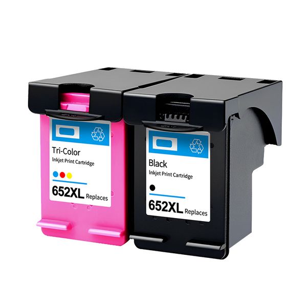 HP652XL Replacement Ink Cartridge Set - Black &amp; Color 1050 Pages