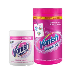 Vanish Crystal White - Fabric Stain Remover Powder Bundle