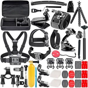 MIX BOX 50 in 1 GoPro Hero Accessories &amp; DJI Osmo Action Accessory Kit