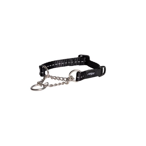 Rogz Dog Collar Control, Chain, Utility, Small 11mm