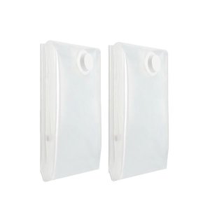 Deli Vusign Transparent Vacuum Storage Bag 80x100cm Transparent 2 Pcs
