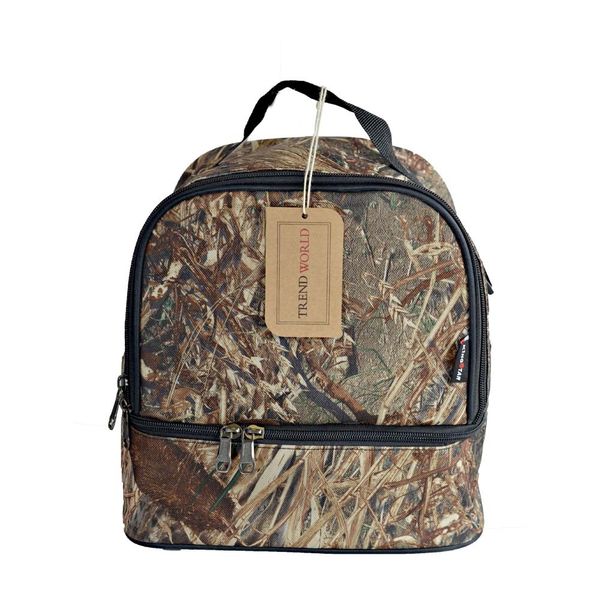 Trendworld Lunch Bag With Front Pocket and Detachable Shoulder Strap