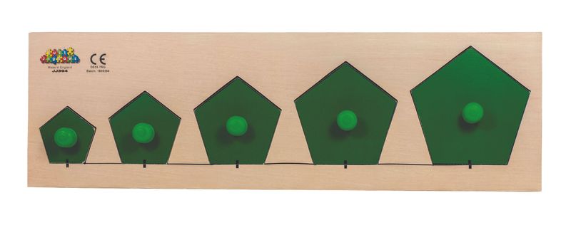 Pentagon Sorting Board