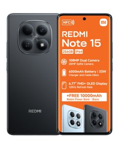 Xiaomi Redmi Note 15 256GB Smartphone Dual Sim NFC + Powerbank