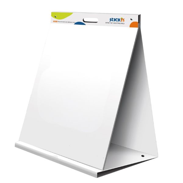 Stick'n Desktop Meeting Pad Repositionable Self-Adhesive Flip Chart Pad