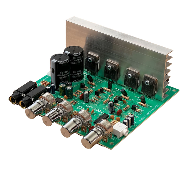 New Ok200W 2Channel 4-8Ohm Amplifiers Module Board Double Group a