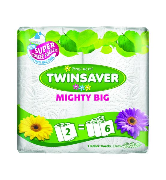 Mighty Big Roll 2 Ply 150 Sheets 6 x 2 Rolls NP3020