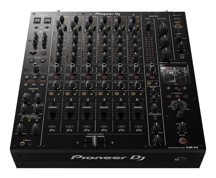 Pioneer Dj- DJM-V10 Creative style 6-channel professional DJ mixer
