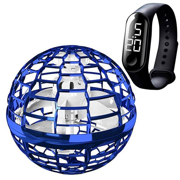 FlyNova PRO Flying Ball Spinner Boomerang Drone with LED Kids Watch