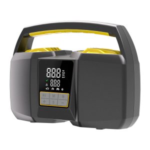 12V DC Digital Tires Inflator Air Compressor with Emergency Light