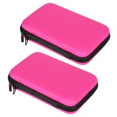 2Pcs Portable Storage Bag Carry Case EVA Protective Hard Bag for