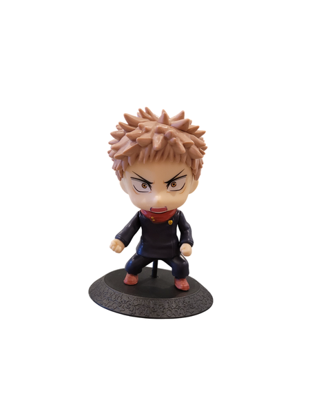 Jujutsu Kaisen Anime Chibi Fighting Yuji Itadori Mini Figure