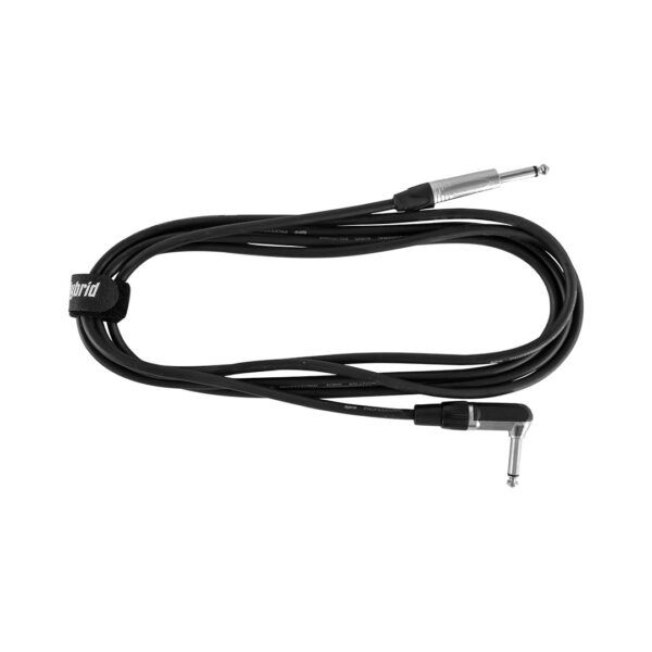 Hybrid 6.35mm Mono Jack - 6.35mm Mono Jack Right Angle 3M