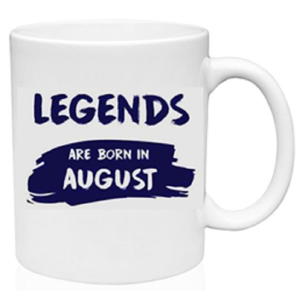 Legends are Born in August Coffee Mug