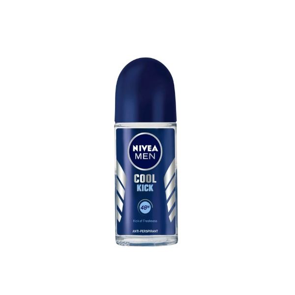 Nivea For Men Roll On Cool Kick - 7 x 50ml