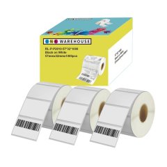 INKWAREHOUSE 57mmx32mm UPC Barcode &amp; Multipurpose Labels X 3