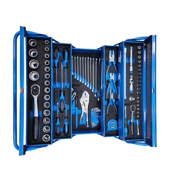 Kenguy Tool Set Blue and Black 76 Piece
