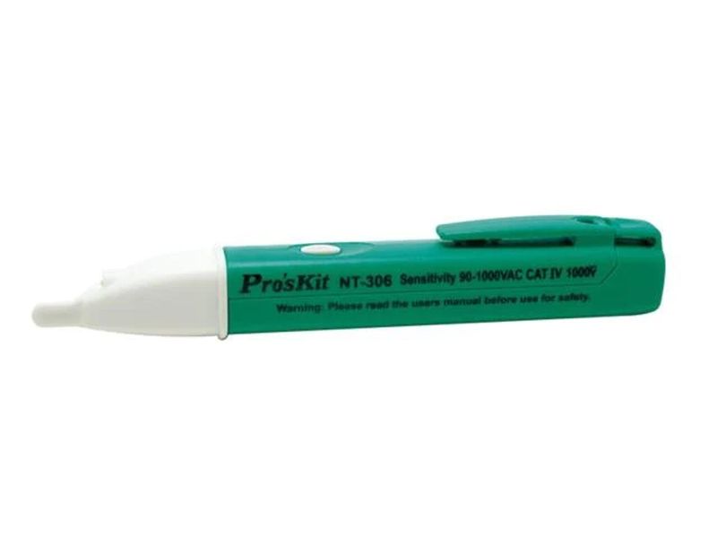 PRK NT-306 Non-Contact Voltage Detector with LED Light &amp; Audible Alarm