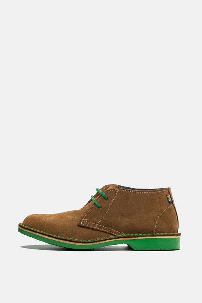 The Lowveld Veldskoen Heritage - Handmade With Genuine Leather (Green Sole)