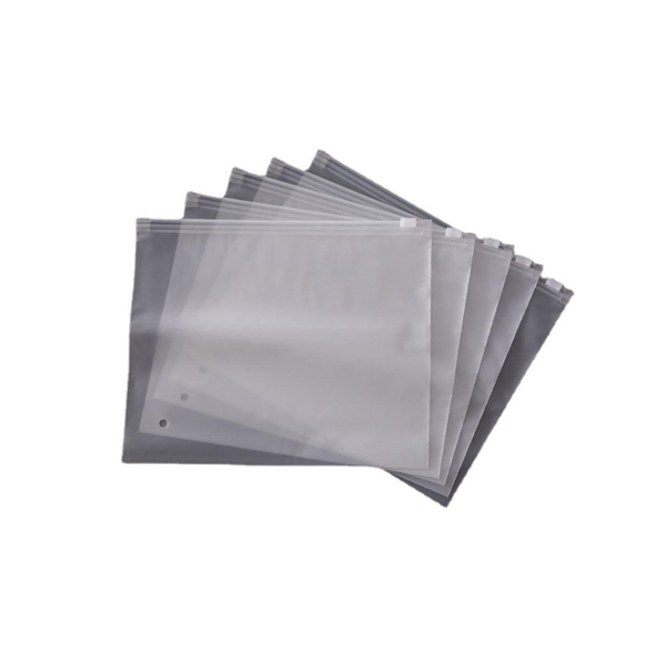 Frosted Ziplock Packaging Bags for Clothes - W22cm x L15.5cm - 50 Piece