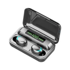F9 Wireless Earphones &amp; Digital Charging Case