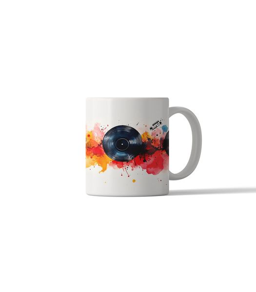 Retro Music Records DSG 13 Printed Coffee Mug