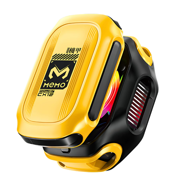 Bltunoed Wireless Gaming Phone Cooler, Magnetic, Black and Yellow
