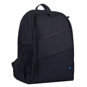 PULUZ Camera Backpack. Waterproof, Scratch-proof with Rain Cover (Black)
