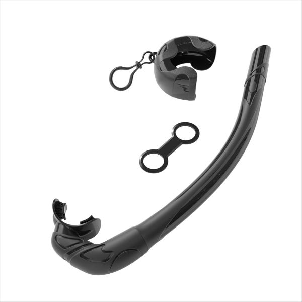 Soft Silicone Diving Snorkel Foldable Design Easy To Breathe B