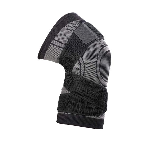 3D Weaving Knee Brace Breathable Sleeve Support (Size: XL) - Green