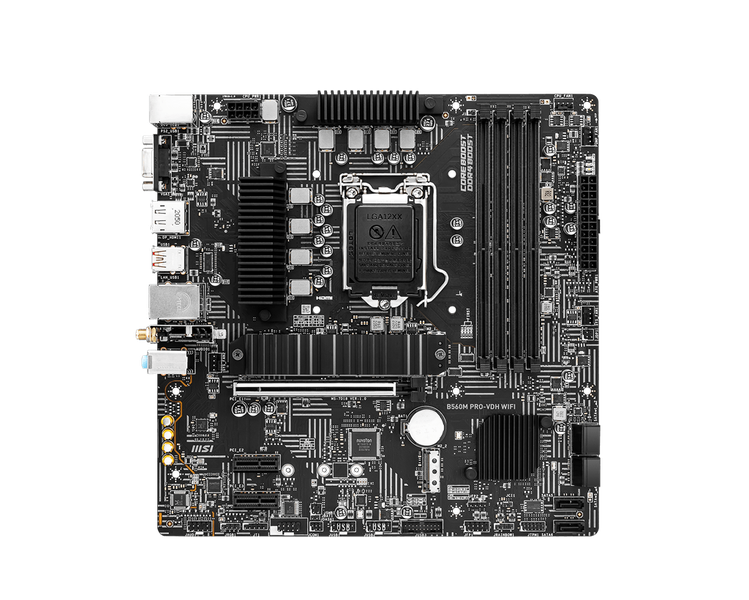 MSI B550M PRO-VDH WIFI AMD AM4 MATX Motherboard