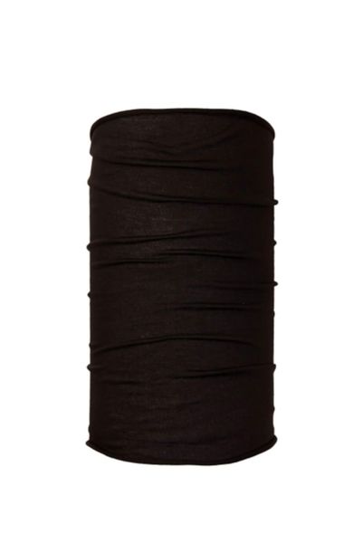 Seamless Face Neck Gaiter, Face Mask, Multi-Functional Headband, BLACK