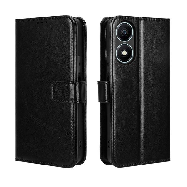 Leather Cover Compatible with Honor X5 Plus Shockproof Retro Case