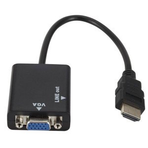 HD Conversion Cable with VGA and Audio Output