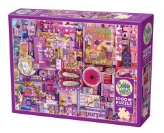 Cobble Hill Purple 1000 Piece Puzzle