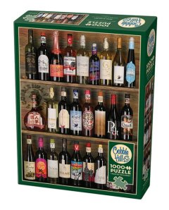 Cobble Hill Wine Alphabet 1000 Piece Puzzle