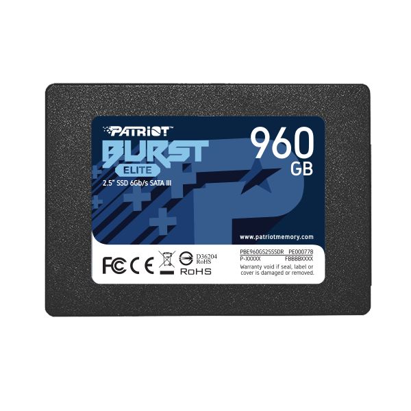 Patriot Burst Elite 960GB 2.5" SATA III SSD